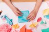 Cara membuat kubus dari kertas origami