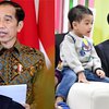 10 Potret Kebersamaan Jan Ethes Bareng Jokowi, Gemesin Banget!
