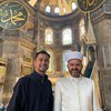 Raffi Ahmad Bertemu dengan Imam Besar Turki di Masjid Hagia Sophia, Auranya Beda Banget!