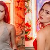 Potret Keseruan Nicole Parham di Bali, Pakai Swimsuit Merah Two Pieces Sambil Pamer Body Goals