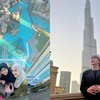 Potret Terbaru Liburan Artis Indonesia di Dubai, Puas Liburan Sampai Reuni Tak Terduga di Burj Khalifa