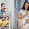 Adu Gaya Paula Verhoeven dan Nadine Chandrawinata, Dulu Model Kondang Kini Jadi Ibu-Ibu Kece