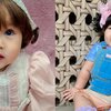 10 Potret Baby Meshwa Anak Denny Cagur yang Super Gemesin, Badan Makin Gemoy dan Imut dengan Rambut Palsu