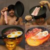 6 Potret Kocak Cosplay Low Budget Pakai Telur, Ada yang Dibuat Gaun Sampai Topi Jerami Mugiwara!