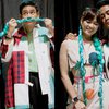 10 Potret Chika Jessica di Meet & Greet Song Joong Ki, Tampil Cetar dengan Rambut Hijau Super Panjang