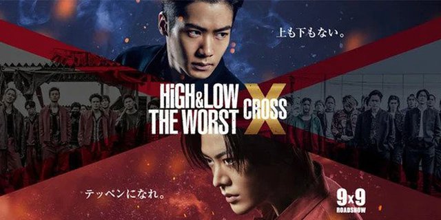 Sinopsis dan Fakta Unik Film HiGH and LOW THE WORST X (Cross) yang Dibintangi Yuta NCT