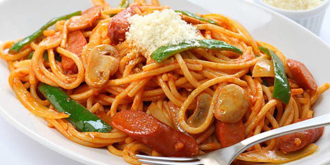 Ilustrasi Spaghetti