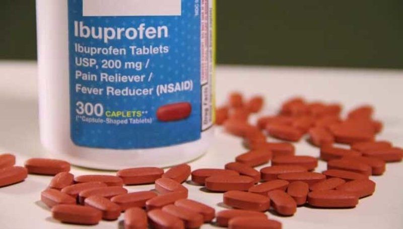 Ilustrasi obat ibuprofen
