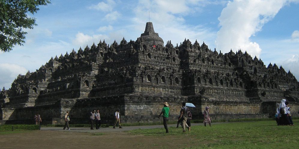 Ilustrasi Candi Borobudur