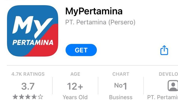 Aplikasi MyPertamina