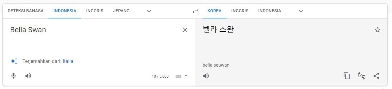 Cara Membuat Nama Korea dengan Google Translate