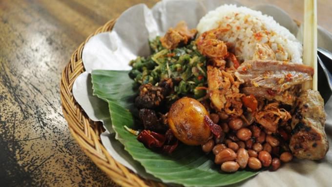 Nama Makanan Khas Bali - Nasi Jinggo