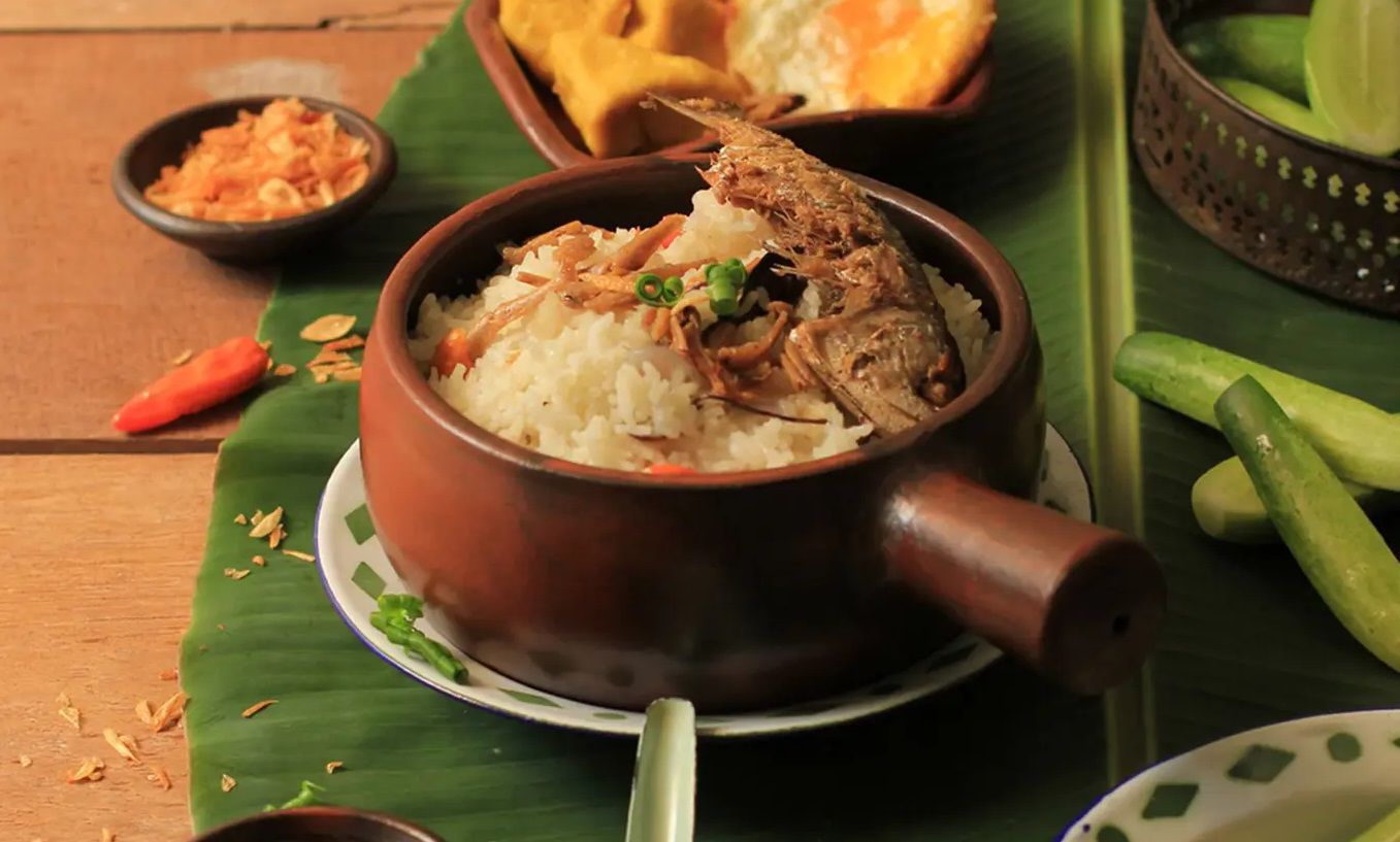 Resep Nasi Liwet Sunda dengan Ikan Peda
