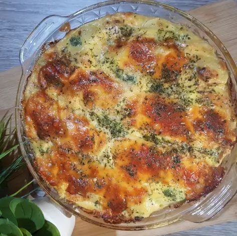 Resep Makanan Berbahan Dasar Kentang - Cheesy Baked Potato and Brocoli
