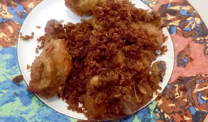 Resep Ayam Lengkuas Srundeng