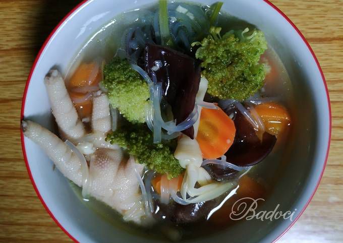 Resep Sup Kimlo - Ceker Ayam
