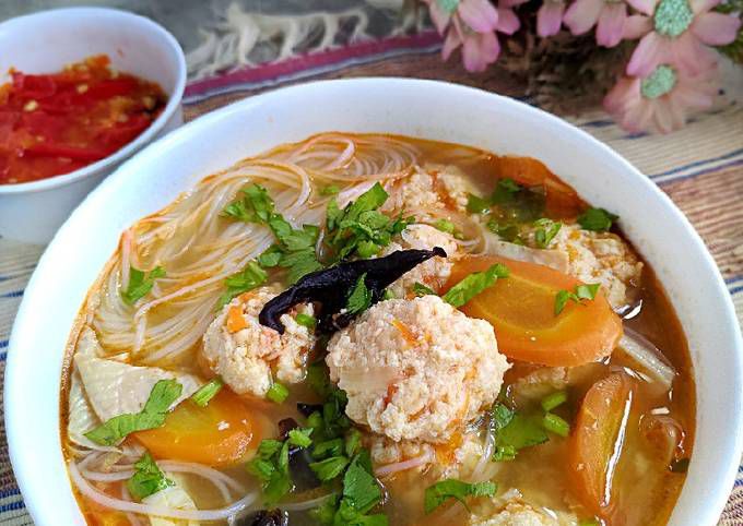 Resep Sup Kimlo - Bakso Tahu Udang