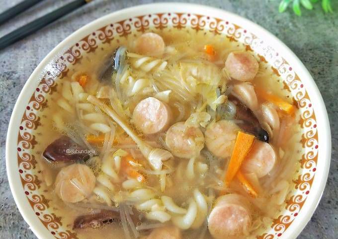 Resep Sup Kimlo - Makaroni