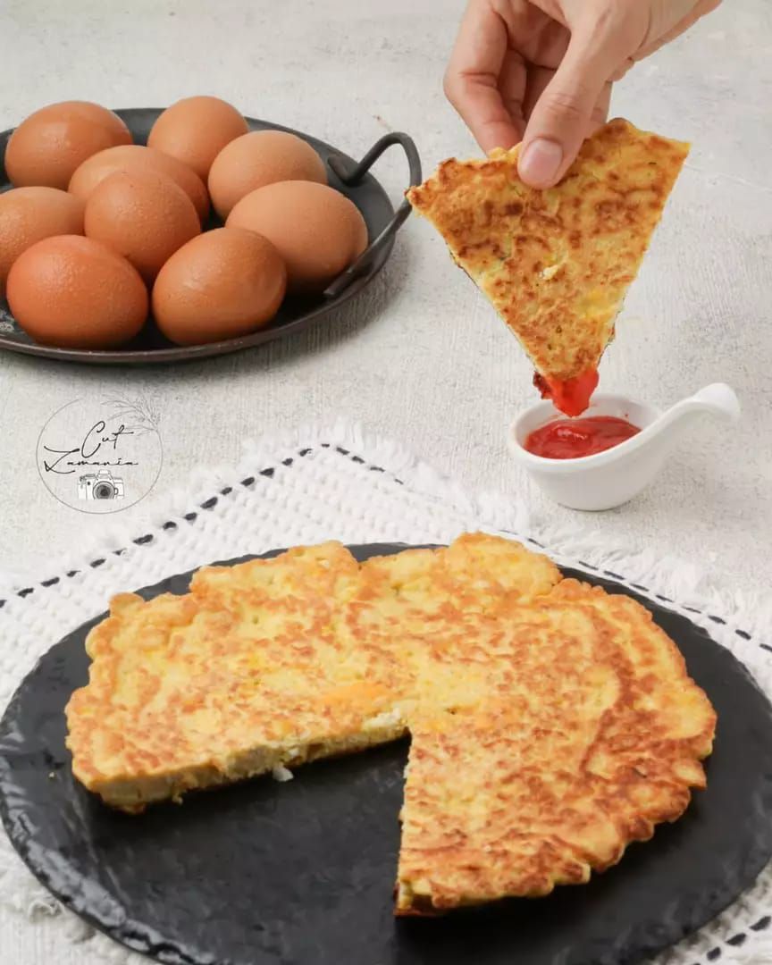 Cara membuat omelet tahu