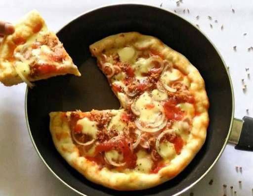 Cara Membuat Pizza teflon