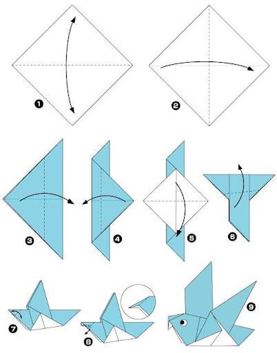 Cara Membuat Origami Mudah untuk pemula