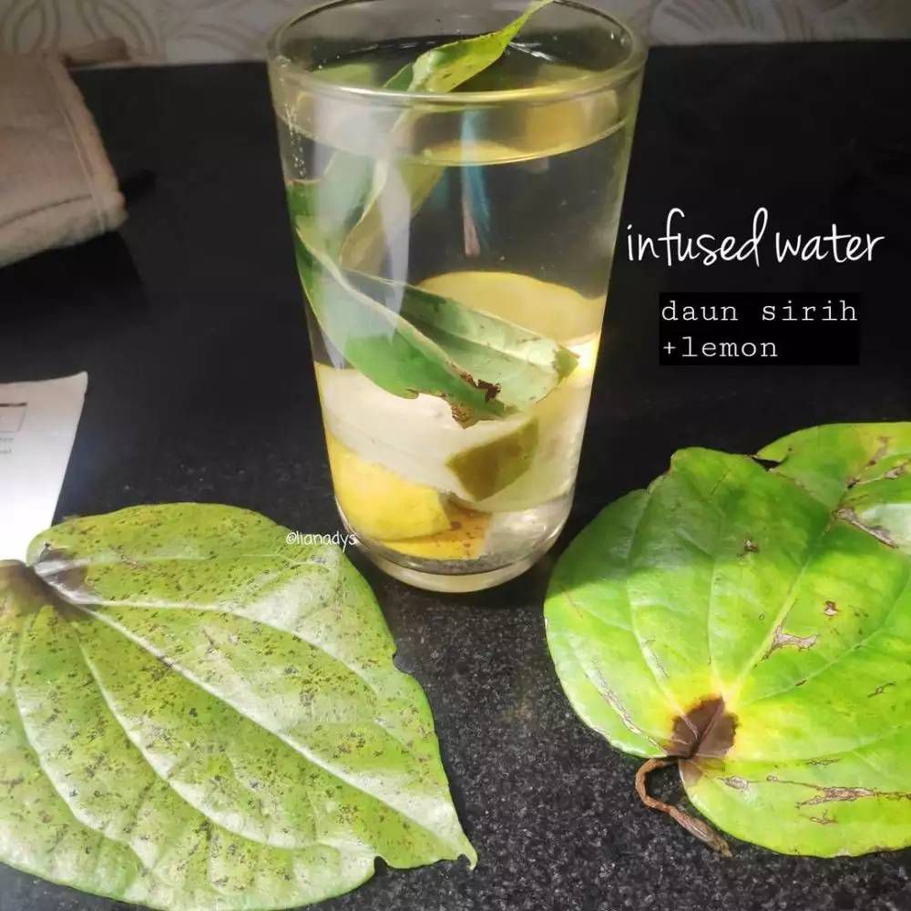 Cara Membuat Infused Water Lemon Sirih