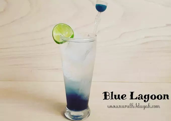 Resep Blue Lagoon Mocktail
