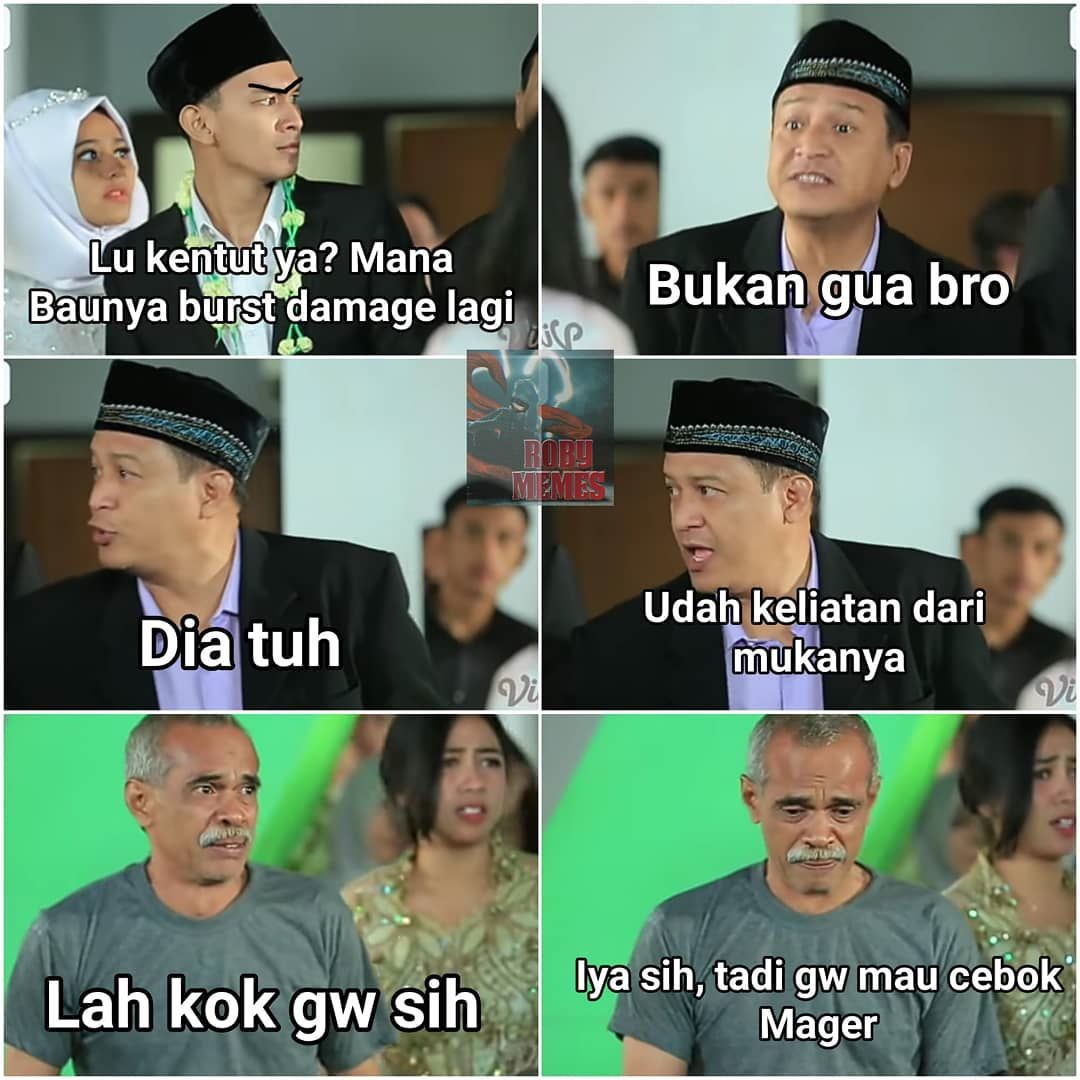 Boro Boro Nakutin Dan Bikin Tobat 14 Meme Adegan Sinetron Azab Ini