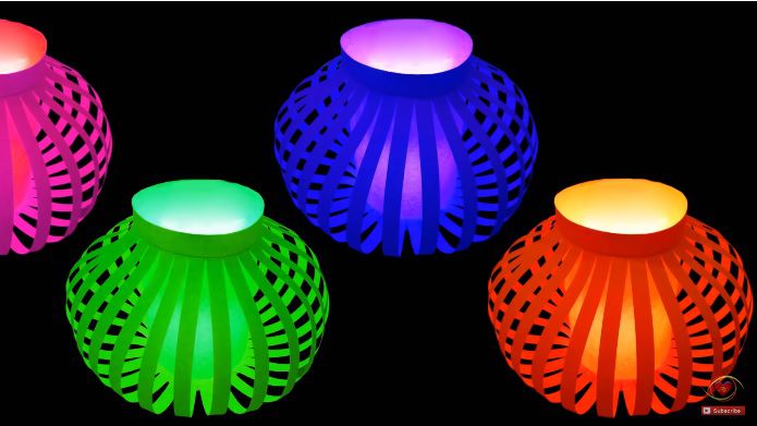 Cara Membuat Lampion Sederhana Dari Kertas Minyak Karton Dan Origami Yang Mudah Dan Cantik 5257