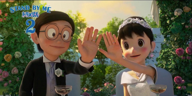 Film Doraemon Jadi Trending Dunia, Nobita dan Shizuka Akhirnya Naik Pelaminan