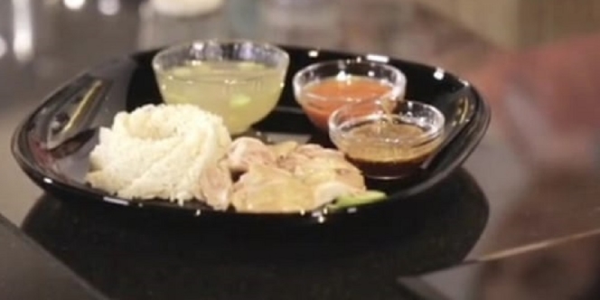 Resep Hainanese Rice with Steamed Chicken ala Chef Jessica Gunawan