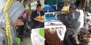 Pasangan Ini Nikah di Dalam Bus sambil Jalan-Jalan, Unik Banget!