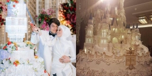 Selain Lesti dan Billar, 5 Selebriti ini Pilih Kue Pernikahan yang Curi Perhatian Berbentuk Kerajaan
