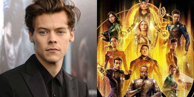 Harry Styles Diumumkan Jadi Adik Thanos di Poster Baru Eternals Marvel