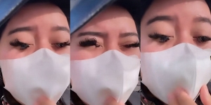 Viral Perempuan Cantik Ini Naik Motor Pakai Eyelash Extension, Bulu Matanya Amburadul Kena Angin