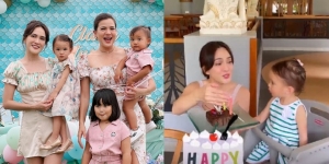 10 Potret Ulang Tahun Baby Claire Anak Shandy Aulia, Bertema Pesta Kebun di Pinggir Pantai