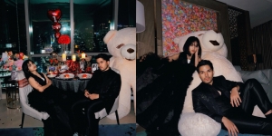 7 Potret Thariq Halilintar dan Fuji Dinner Valentine Romantis, Pakai Outfit Couple Serba Hitam