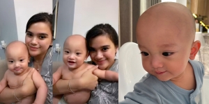 Kini Botak Total, Ini 7 Potret Terbaru Baby Anzel Anak Audy Marissa yang Makin Gemoy