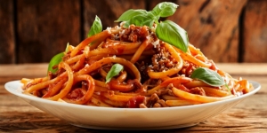 Resep Inovasi Sedap Spaghetti Sosis Bumbu Rempah Italia
