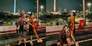 Mulai Go Public, Ini 7 Potret Awkarin dan Rapper Ariel Nayaka Liburan Bersama ke Yogyakarta