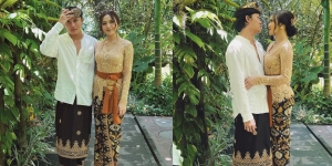 Potret Rizky Febian Pakai Baju Adat Bali Bareng Mahalini, Mu Prewed Nih?