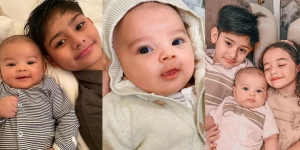 8 Potret Terbaru Baby Zhafi yang Kini Berusia 5 Bulan, Anak Fairuz A Rafiq yang Udah Good Looking dari Lahir!
