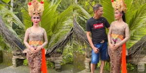 Tampil Beda, Ini Potret Mayang Pakai Baju Adat Bali yang Bikin Pangling