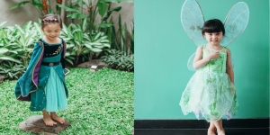 10 Potret Nastusha Putri Chelsea Olivia Berkostum Princess, Lucu dan Menggemaskan Banget!
