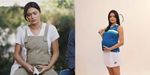 Hamil di Virgin Mom, 10 Potret Amanda Rawless Lakukan Maternity Shoot