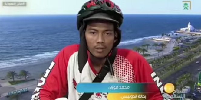 Pria Asal Magelang Rela Bersepeda selama 7 Bulan Lebih Demi Bisa Naik Haji ke Arab Saudi