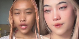 Kayak Beda Orang, Transformasi Gadis Ini Usai Make Up Bikin Pangling Banget Bak Idol KPop
