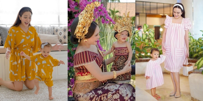 12 Gaya Shandy Aulia dan Baby Claire Pakai Outfit Kembar, Ibu Anak Sama-sama Modis!