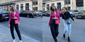 8 Potret Luna Maya Liburan di Paris, Ada yang Pakai Baju Kekecilan Dipuji Menawan Bak Remaja