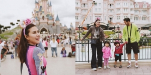 Potret Liburan Syahnaz ke Disneyland Paris yang Seru Abis, Zuney Cantik Banget Pakai Dress Princess